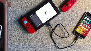 Ninntendo Switch, используем смартфон как инжектор