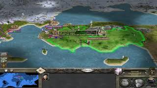 Falcom Total War 3 : The Total Conquest : The Byzantine Empire campaign videos part 1