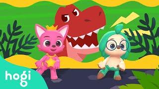 Woo, woo! Move Like the Dinosaurs | Pinkfong & Hogi Dance Dance | Nursery Rhymes | Hogi Kids Songs