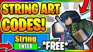 ALL *NEW* SECRET OP WORKING CODES!  [STRING ART UPDATE] Roblox Ro-Slayers