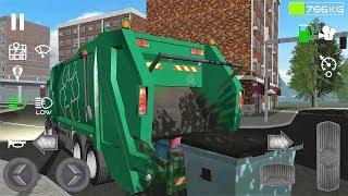 Trash Truck Simulator Android Gameplay