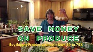 Cut Your Grocery Bill in Half/ 3 Tricks to save money on Produce/ Fruits and Vegetables/ Economides
