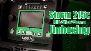 Storm 215c MIG/Stick/Plasma Multi-Process Unboxing