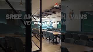 Explore our new project at Sree Anandha Bhavans Veg. Restaurant #interiordesign #design