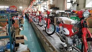 110cc super cub factory assemble