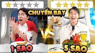 Cris Phan thử thách chuyến bay 1 sao vs 5 sao khác nhau như thế nào