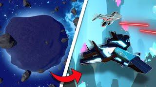 We Had A 1v1 DOGFIGHT Inside An ASTEROID!?