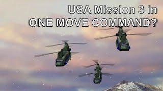 [Zero Hour] Complete USA Mission 3 with JUST 1 MOVE COMMAND! (Easy)