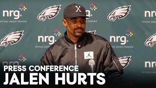 Postgame Press Conference: Jalen Hurts | Philadelphia Eagles at Tampa Bay Buccaneers