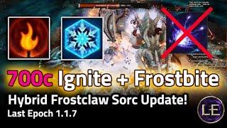 [1.1.7] THE CHEAPEST High Corruption Frost Claw Farmer! - 700c Boss+Shade - Last Epoch Build Guide