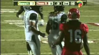 Bryant Moniz 46-yard shovel pass to Alex Green Hawaii vs. Fresno State 2010