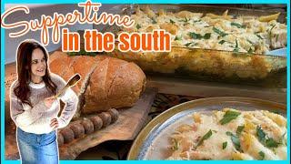  It gets WiLd in here!  Creamy Chicken Alfredo Casserole | Southern Family Recipes