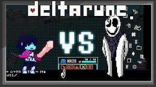 Deltarune Gaster Boss Fight - Fanmade Deltarune Animation (2/2)