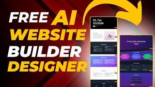 Try this game changer FREE AI website Builder and Designer tool (No Coding Required)