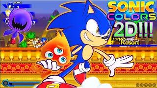 So There's A 2D Sonic Colors Fan Game...