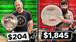 Can You Hear The Difference Between Cheap and Expensive Cymbals? - Ft. @StephenTaylorDrums