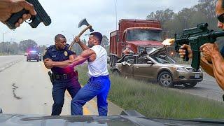 MOST SHOCKING High-Speed Police Chases Caught on Dashcam!  You Wouldn't Believe if Not Filmed  #61