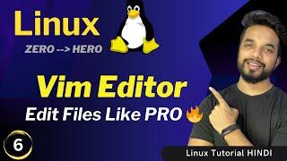 Learn How to use vi / vim editor in Linux with examples in Hindi | MPrashant