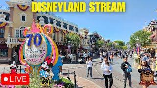  Live: Thursday Stream at Disneyland! - Final Day Before the 70th Celebration - 05/15/25