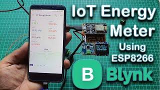 IoT Energy Meter using INA219 Sensor ESP8266 & Blynk 2.0