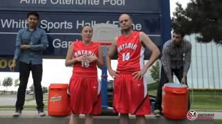 Ontario Basketball Ice Bucket Challenge