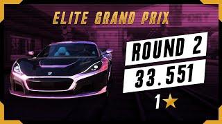 ASPHALT 9 - RIMAC C_TWO ELITE GRAND PRIX - ROUND 2 - 1* - 33.551