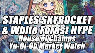 STAPLES SKYROCKET!? White Forest HYPE!!! House of Champs Yu-Gi-Oh Market Watch