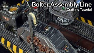 Scratch-Building a Bolter Assembly Line (Warhammer 40k Terrain)