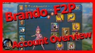 Brando F2P Account Overview - Lords Mobile