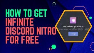 How to get INFINITE Discord Nitro for FREE! - (Working 2023 - 2024)