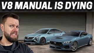 NEW V8 Manual Cars Are DYING - Only 2 LEFT!