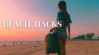 Beach Hacks | How To Keep Your Items Safe While You Swim | Jinal Inamdar