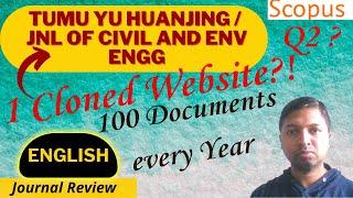 Christo Ananth - Tumu yu Huanjing / Jnl of Civil and Env Engg - Scopus - Genuine Review - English