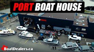 #drone Video of Port Boat House #marina #boats