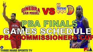 PBA SCHEDULE FINALS | GINEBRA SAN MIGUEL VS TNT TALK N TEXT | PBA FINALS | PBA GAMES