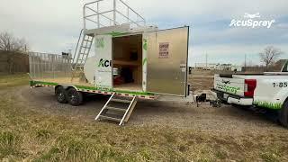 All-Aluminum Spray Drone Trailer for Precision Agriculture: The AcuSpray A450