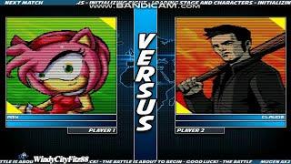 WCFITZ88 Mugen Battles | Amy Rose vs Claude Speed