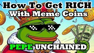 Buy This New Pepe Meme Coin Now For BIG GAINS!! Next Pepe 2.0 Choose Rich!! Meme Coins HYPE