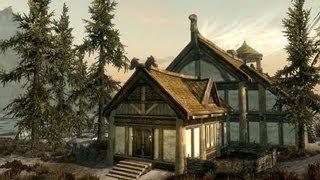 TES V: Skyrim - Hearthfire Строим дом