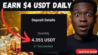 THIS AI MINING SITE PAYS $4 USDT DAILY || MAKE MONEY ONLINE (EASY & LEGIT)