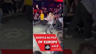 Klara & shuffle dance battle of Europe vol.2 in Prague OX club. Dance battle performance