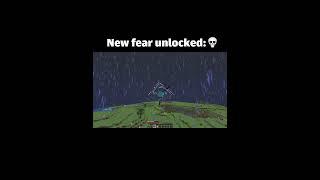 Minecraft New fear unlocked: #shorts