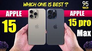 Iphone 15 VS Iphone 15 Pro MAX | 9to5tech