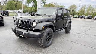 2017 Jeep Wrangler Unlimited Sport Vicksburg, Fulton, Schoolcraft, Portage, Pavillion