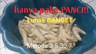 CARA MEMBUAT CEKER TULANG LUNAK TANPA PAKAI PRESTO..