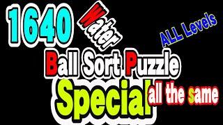 Ball Sort Puzzle Special Level after Level 1640 / Lock Ball and Key Ball and Question Mark Ball