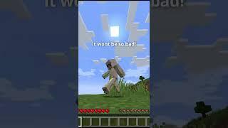 POV: That one random youtuber #minecraft #funny #joke