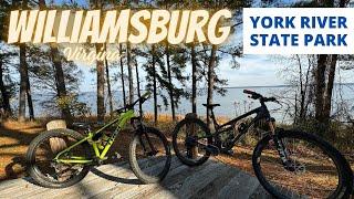 York River State Park MTB Trail Peek - Bobcat, Marl Ravine, & Laurel Glen