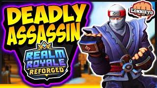 *SOLO VS TRIOS* Assassin is NUTS | Realm Royale Reforged