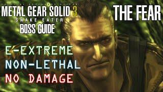 The Fear Boss Fight | Non-Lethal European Extreme (No Damage) | MGS3 Boss Guide